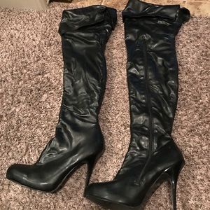 Knee high boots